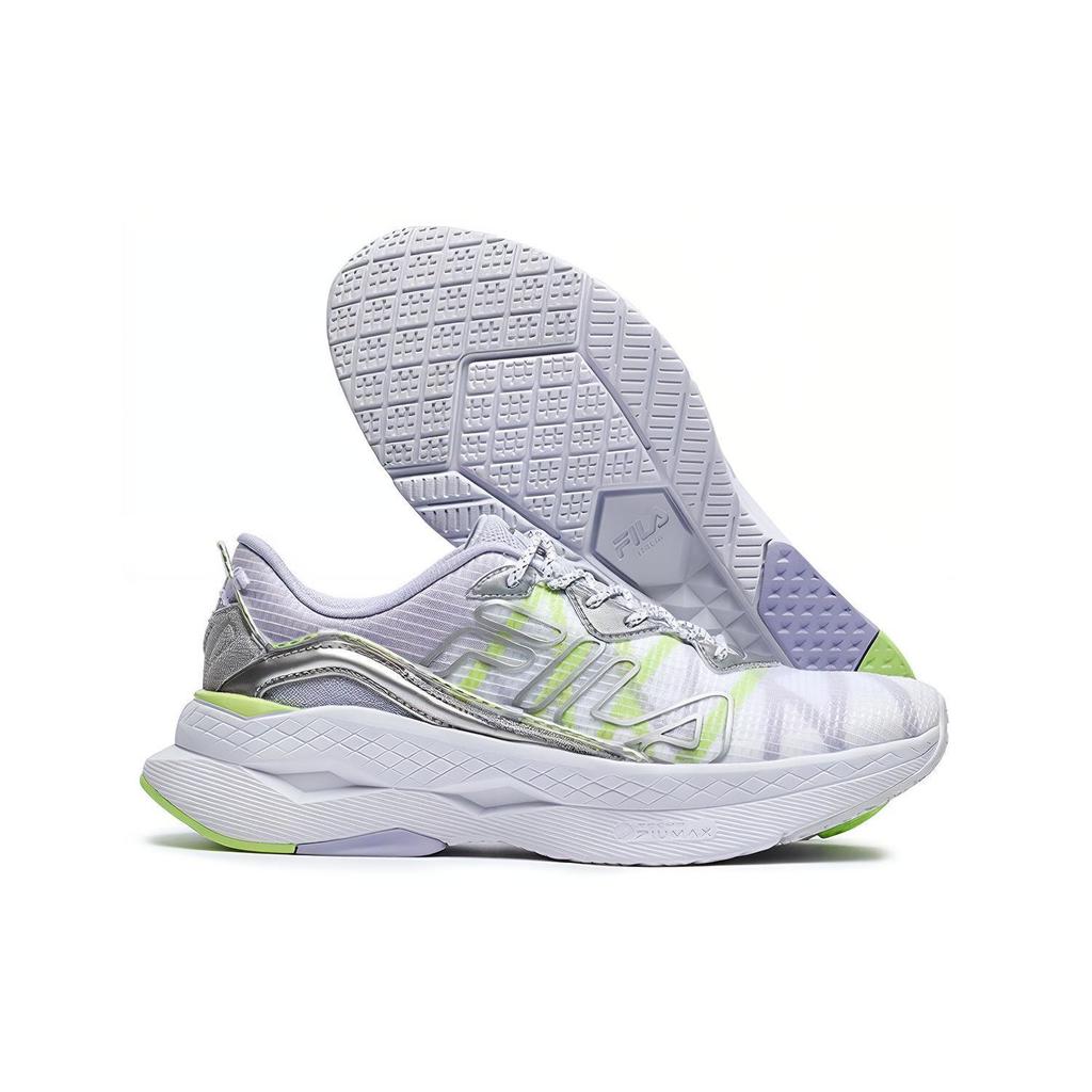 FILA Cyber Fabric TPU Sports Comfort Low-Top Lifestyle Shoes Women sneaker White Blue A12W222133FWL