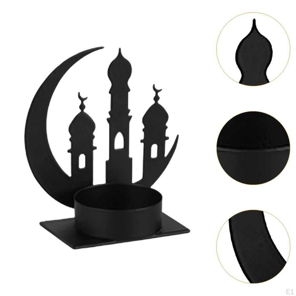 Metall Kerzenhalter Arabischer Ständer Weihnachtsgeschenk Heimdekoration Kerzenleuchter Desktop Ornament