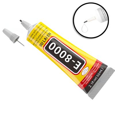15ML 25ML 50ML 110ML Bulaien E8000 Čirý kontakt na opravu telefonu Látka z vláken DIY Lepidlo na kov na dřevo s přesným aplikátorem