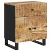VidaXL Table de chevet 50x33x60 cm Bois de manguier et d'ingénierie 350668