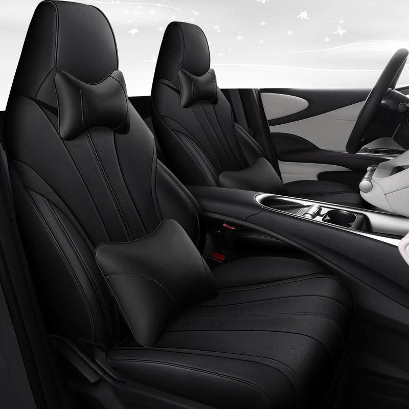 BYD Dolphin Electric Car Leather Seat Cushion - Five-Seat, All-Season Coverage