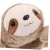 NUOLUX Sloth Plush Toy, Cute and Fluffy, Realistic Sloth Stuffed Animal, Perfect for Bedding, Room Decor, Store Decoration, Birthday Gift