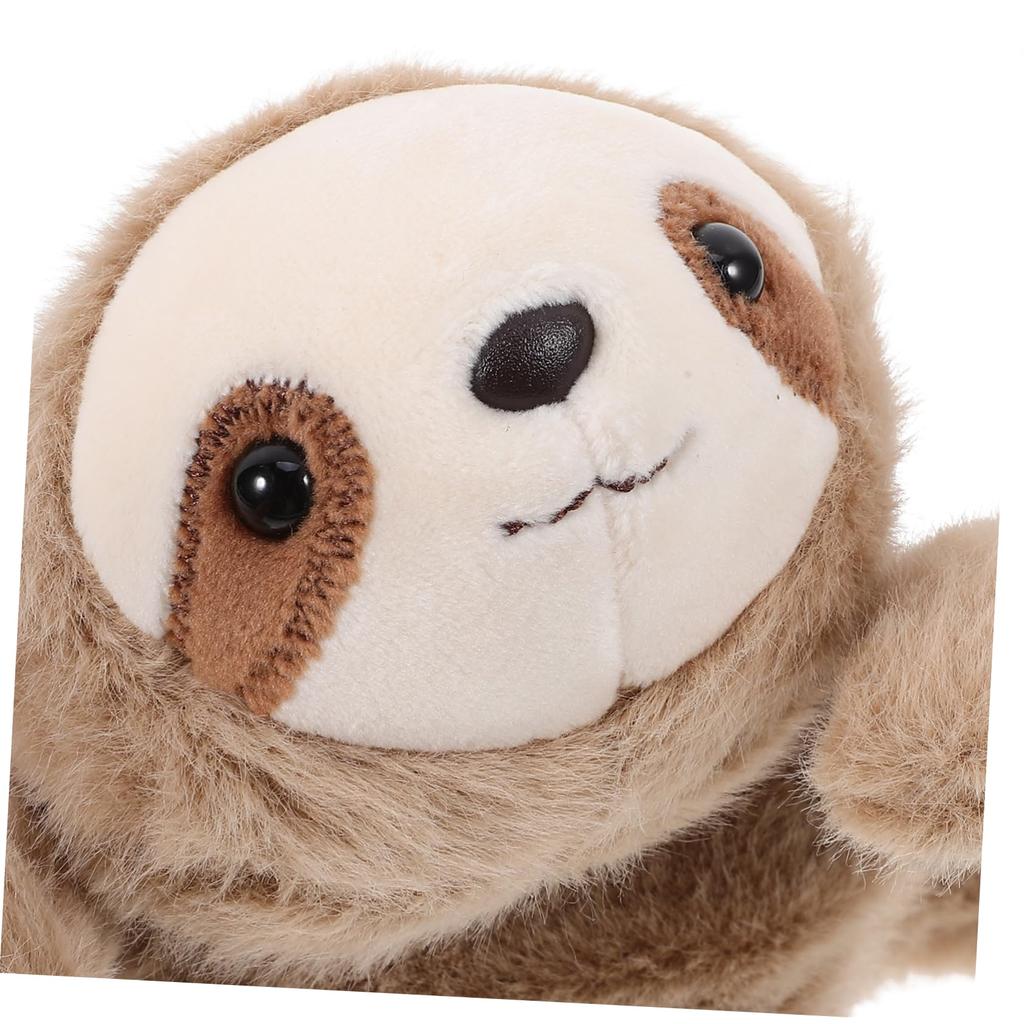 NUOLUX Sloth Plush Toy, Cute and Fluffy, Realistic Sloth Stuffed Animal, Perfect for Bedding, Room Decor, Store Decoration, Birthday Gift