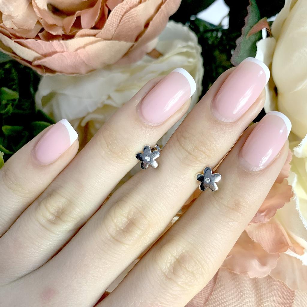 Silver Earrings with Cubic Zirkonia (1913925)