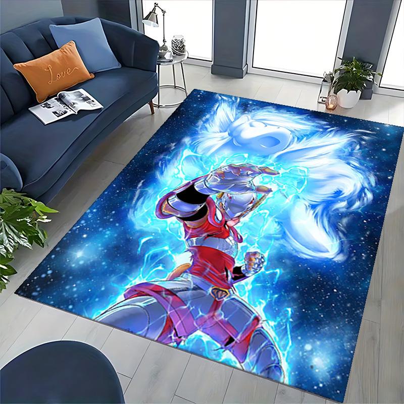 1pc Ultraman Ultra Galaxy Power Chair Mat - Anime Cartoon Design Office Desk Pad, Non-Slip Rug for Home Decor, Living Room, Bedroom, Game Room, Birthd