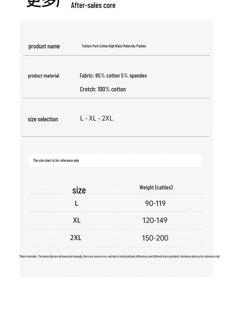 Urban Beauty A-Grade Cotton Maternity High-Waist Underwear Multi-Pack