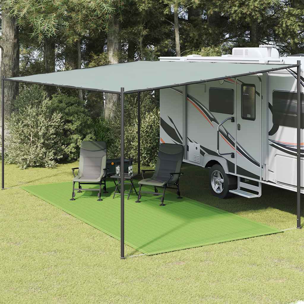 Tent Mat Light Green 250 X 500 Cm HDPE