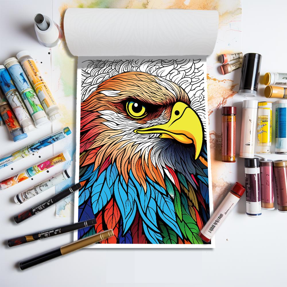 1 Stück, A4 Malbuch für Jugendliche, Malbuch für Erwachsene, 25 verschiedene Muster, 100 g/m² dickes Papier, Stressabbau, Geburtstagsgeschenk