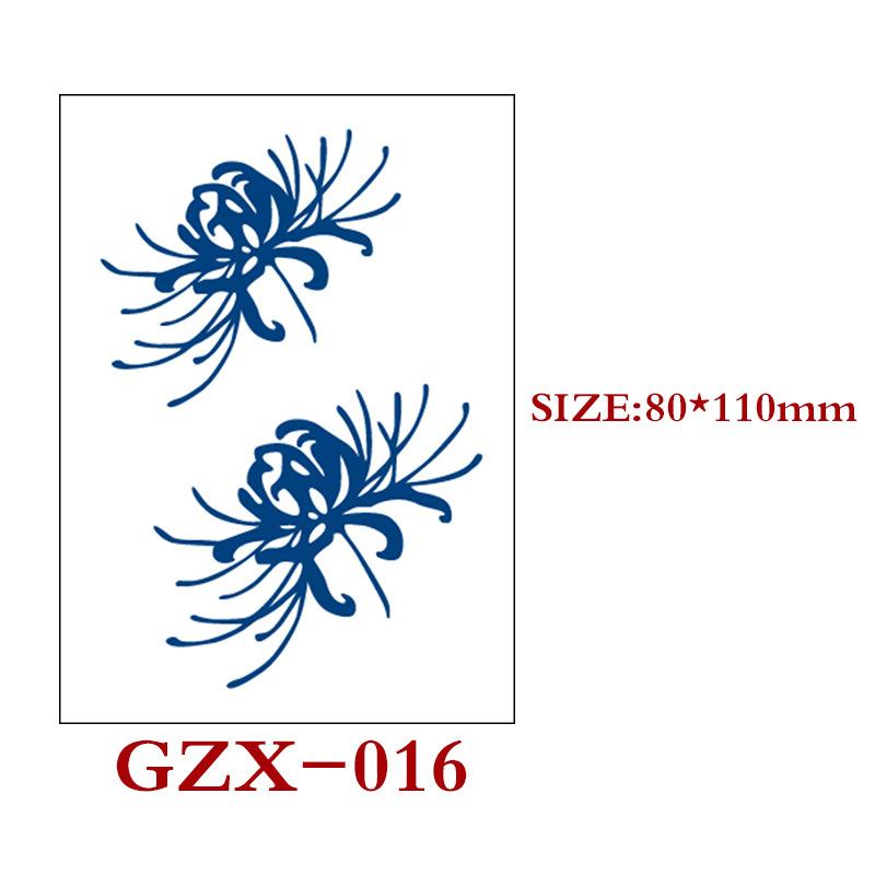 Herbal Semi-Permanent Tattoo Sticker, Semi-Permanent Tattoo Sticker, Waterproof, Sweat-Proof Tattoo