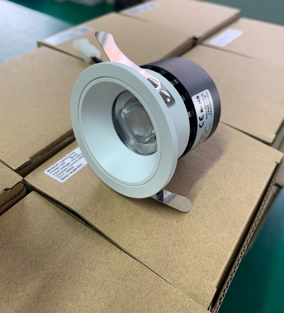 8W/10W High CRI 98 LED Downlight with Cutout 50mm Aluminum Alloy Dimmable Multi-Color Temperature (2700K-5700K)