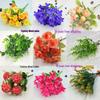 Fiori di Gigli Artificiali in Seta a Stelo Singolo per Decorazione Soggiorno o Tavola da Pranzo
