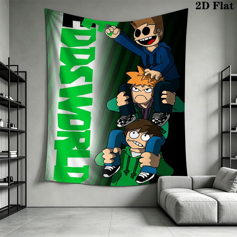 Eddsworld Theme Design Pattern Home Decor Tapestry, Wall Hanging, Decorative RV Wall Cloth.XGT0914135