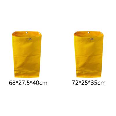 Cleaning Cart Bag Hotel Service Cart Bag Commercial Janitor Carts Bag Cleaning Trolley Cloth Bag for Housekeepers Garbage