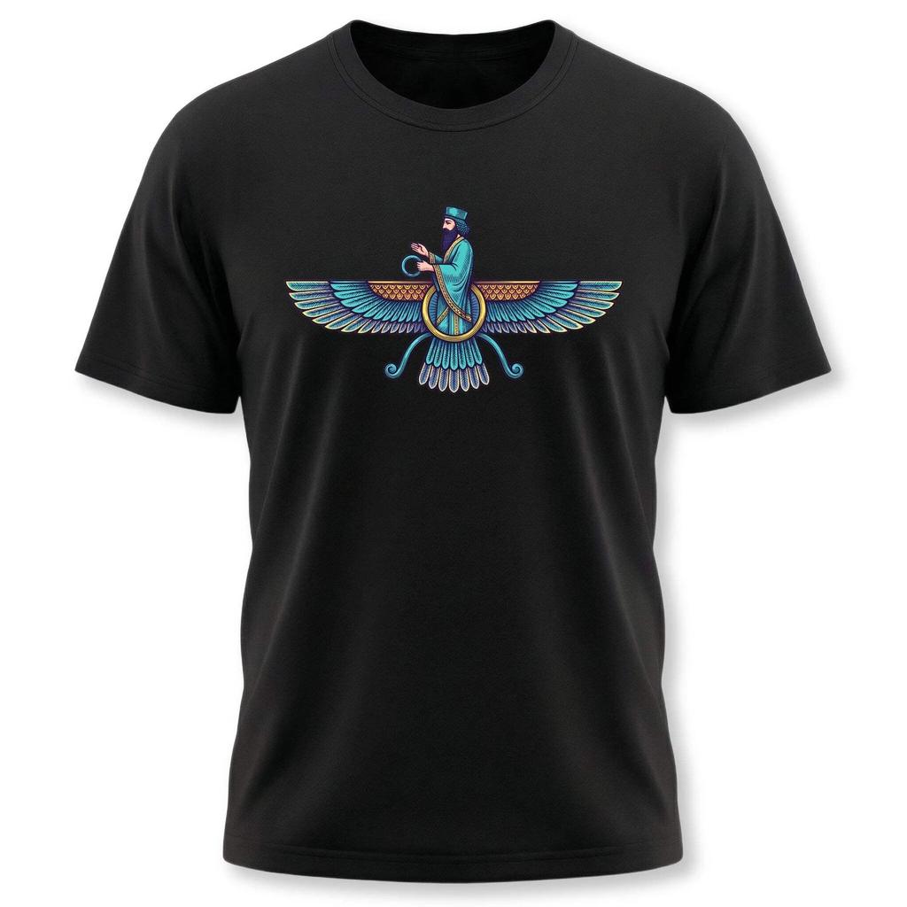 Persian Faravahar unisex T-Shirt - Zoroastrian Symbol Graphic Tee