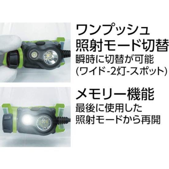 Tajima Peta LED Headlight U301 Brightness Maximum 300lm for 14h At (lit 50lm) LE-U301