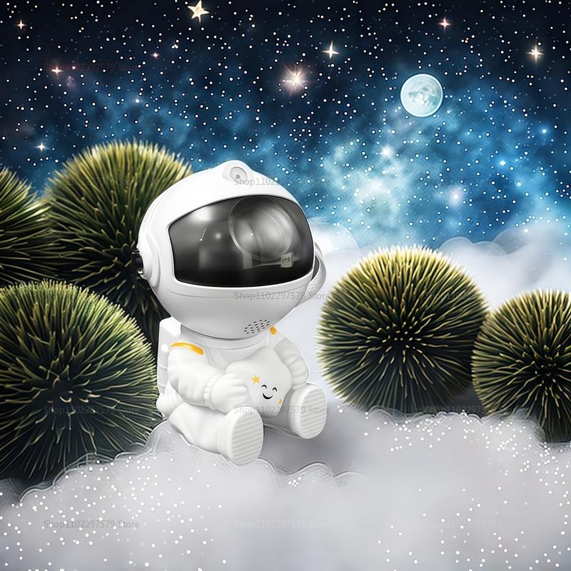 Astronaut Projector LED Night Light Starry Sky Projector Lamp Bedroom Decor Kids Gift Childrens Room Paints Educational Fun