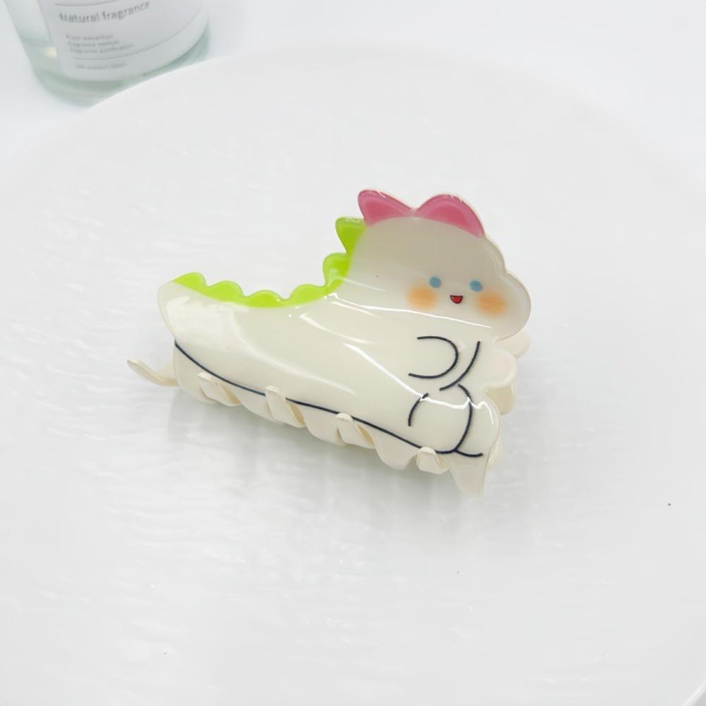Waterproof Cartoon Animal Shark Clip Sweet Women Hair Accessories Acrylic Hair Claw  Gifts