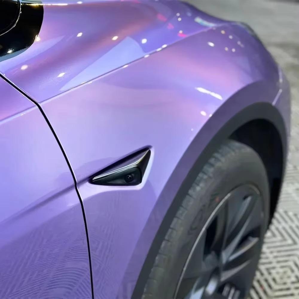 Car Wrapping Film High-Quality PET Liquid Metal Viola Purple for Full or Partial Body Wrap Auto Scratch-Resistant Cover