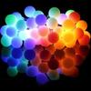 LED Frosted White Outdoor Ball String Lights, New Year & Christmas Decoration, CE & ROHS Certified