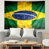 Brazil Artwork Printed Printed Tapestry, for Bedroom,Livingroom, dormitory, Large Wall Decor, Fabric Decor Fan Birthday Gifts