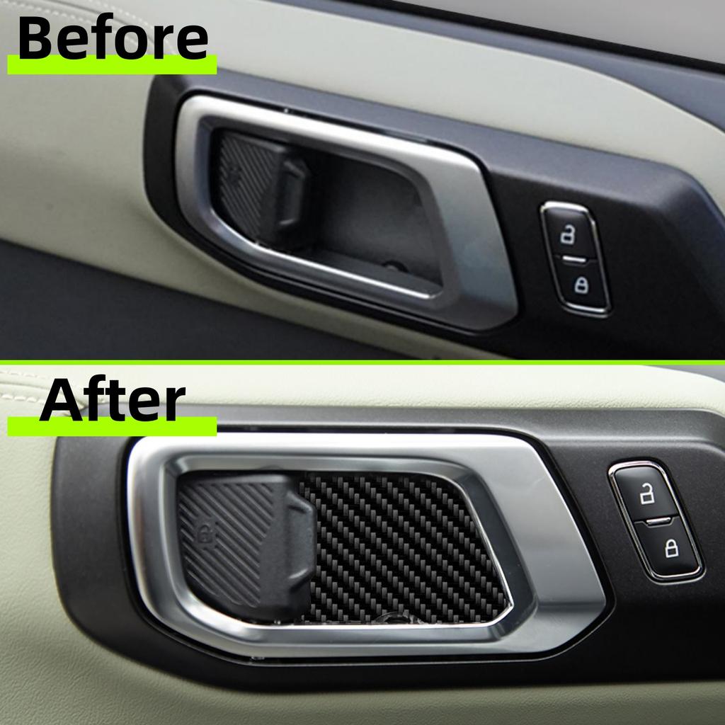 Inner Door Grab Handle Trim Armrest Grab Tray Storage Organizer for Ford Bronco 2025-2026 Storage Accessories Interior Mouldings