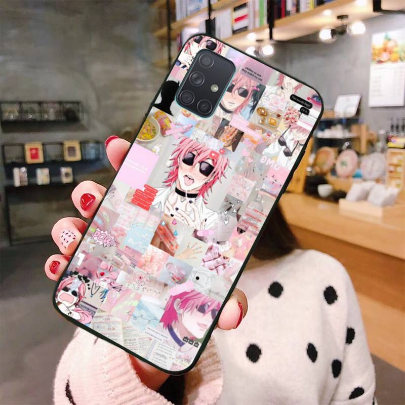 Anime Yarichin suka klub etui na telefon do Samsung Galaxy A21S A01 A11 A31 A81 A10 A20E A30 A40 A50 A70 A80 A71 A51