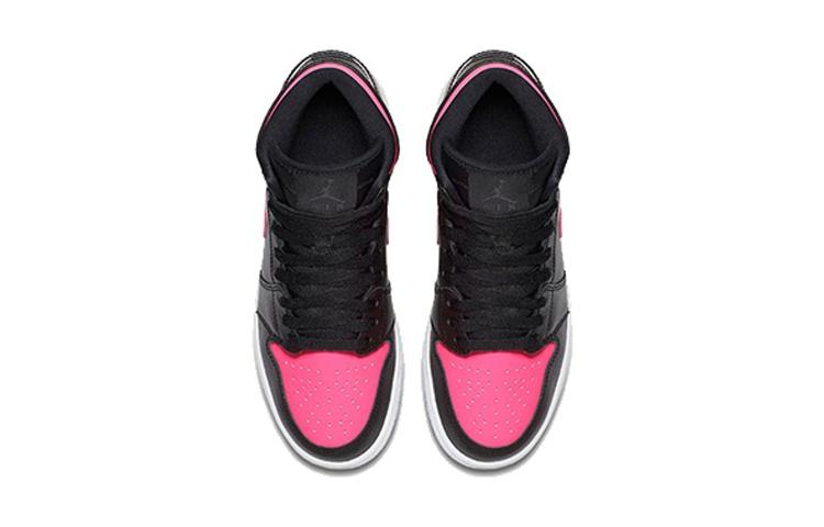 Air Jordan 1 Retro High 'Black Hyper Pink' Gs 332148-019