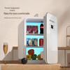 Compact Mini Fridge for Heating & Cooling - Perfect for Cosmetics, Dorms, Cars & Home Use