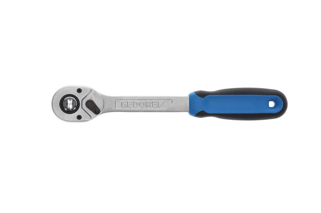 GEDORE Ratchet 6142620 Handle, 12.7mm Drive, 1993U-10T,