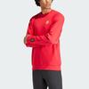 Adidas FW23 Chinese New Year Dragon Series Manchester United Traditional Paper-Cut Football Logo Crew Neck Sweatshirt Men Sweatshirt Red IW9306