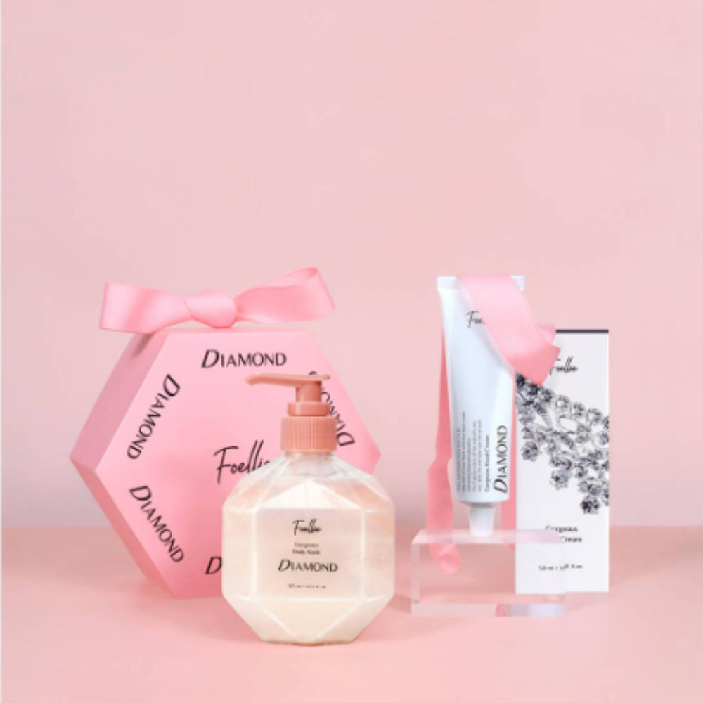 

Foellie Gorgeous Hand Cream 50ml & Body Wash 285ml Gift Set