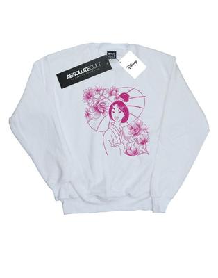 Girls Mulan Mono Magnolia Sweatshirt