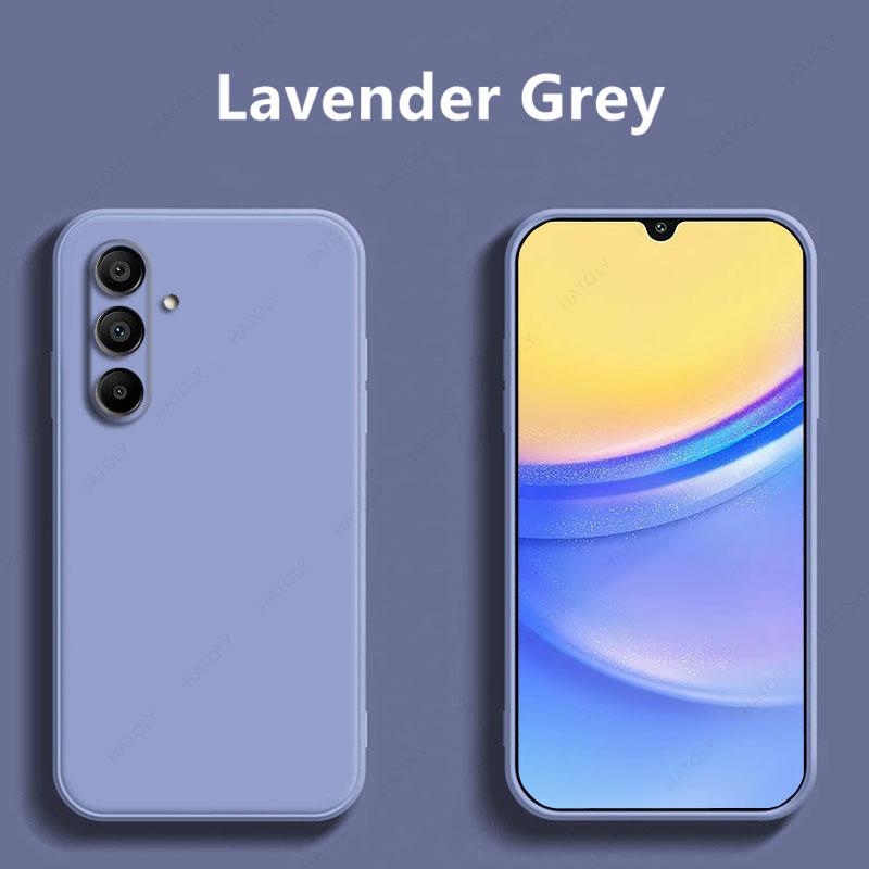 For Samsung Galaxy A16 5G Case Cover For Samsung A16 5G Liquid Skin Silicone Bumper Mobile Funda Para Back Cover