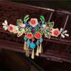 Flower Hanfu Hairpin Pearl Chinese Style Hair Stick Retro   Cheongsam Accessories