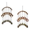 Metal Hanging Wind Chime Rustic Vintage Windchimes Decor Christmas Hanging Decoration for Courtyards Balconies Shop Porch Patio