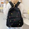 Korean version schoolbag ins niche backpack cute Japanese junior high school students high value large capacity backpack