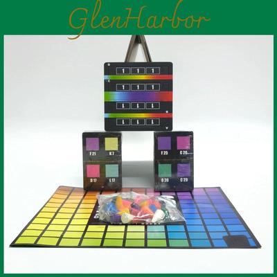 Hues And Cues Un Gioco di Indovinelli di Colori Indizi Puzzle Giocattolo con Componenti in Plastica per Attività Familiari e di Festa