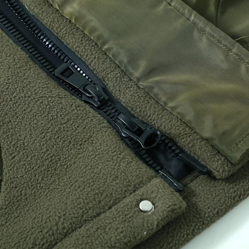 Plus Size 5XL-11XL Autumn Winter Polar Fleece Coat for Men Outerwear Casual Long Sleeve Tops Oversize Men's Warm Jackets