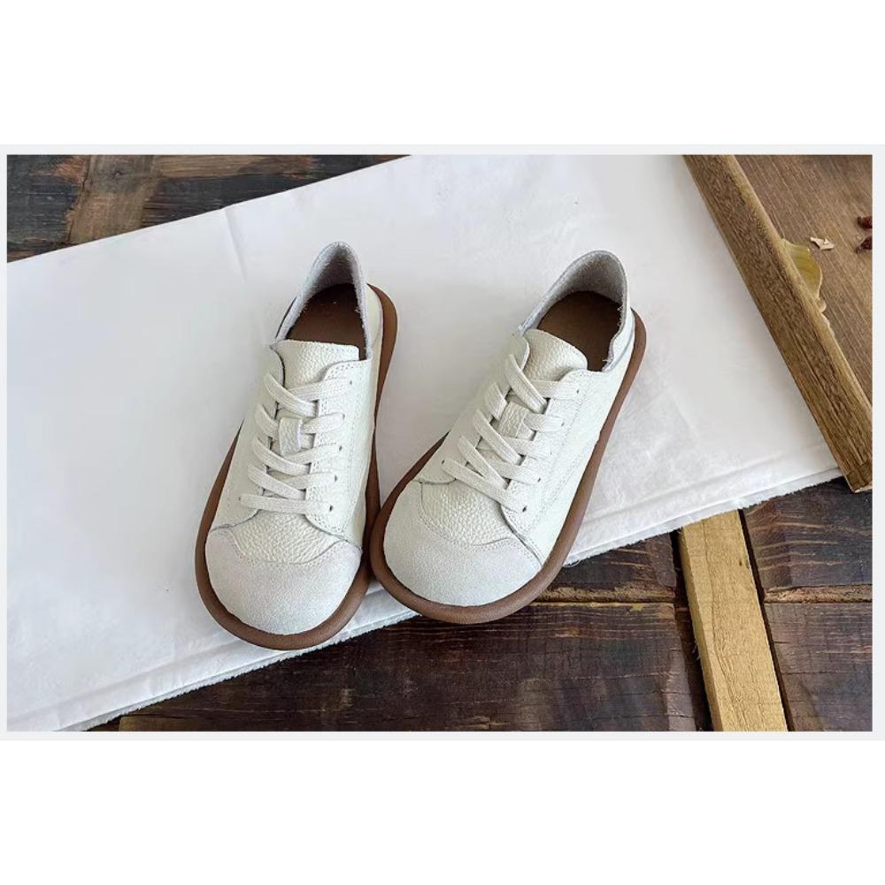 Soft Soled Lace Up Casual Low Cut Women's Shoes