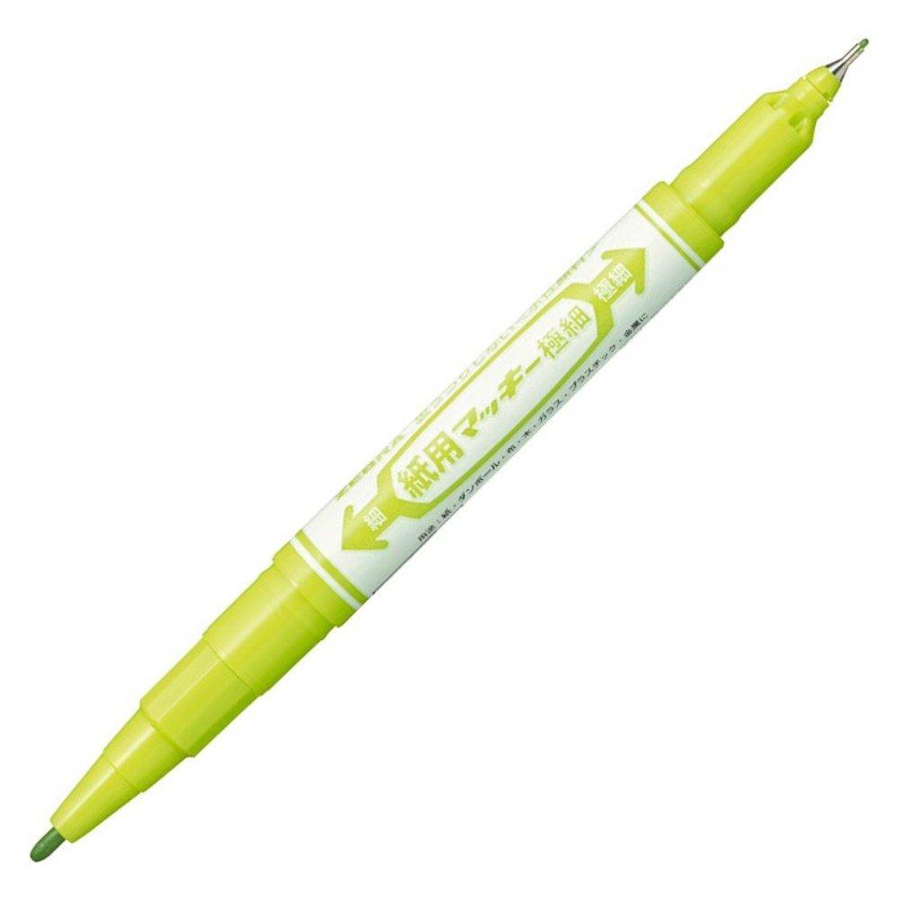 

Zebra pen for paper Mackie extra fine light green 10 pieces water-based B-WYTS5-LG