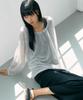GENERALIDEA See-Through Neck String Knit Pullover [Light Grey] / Gf2Lkp543