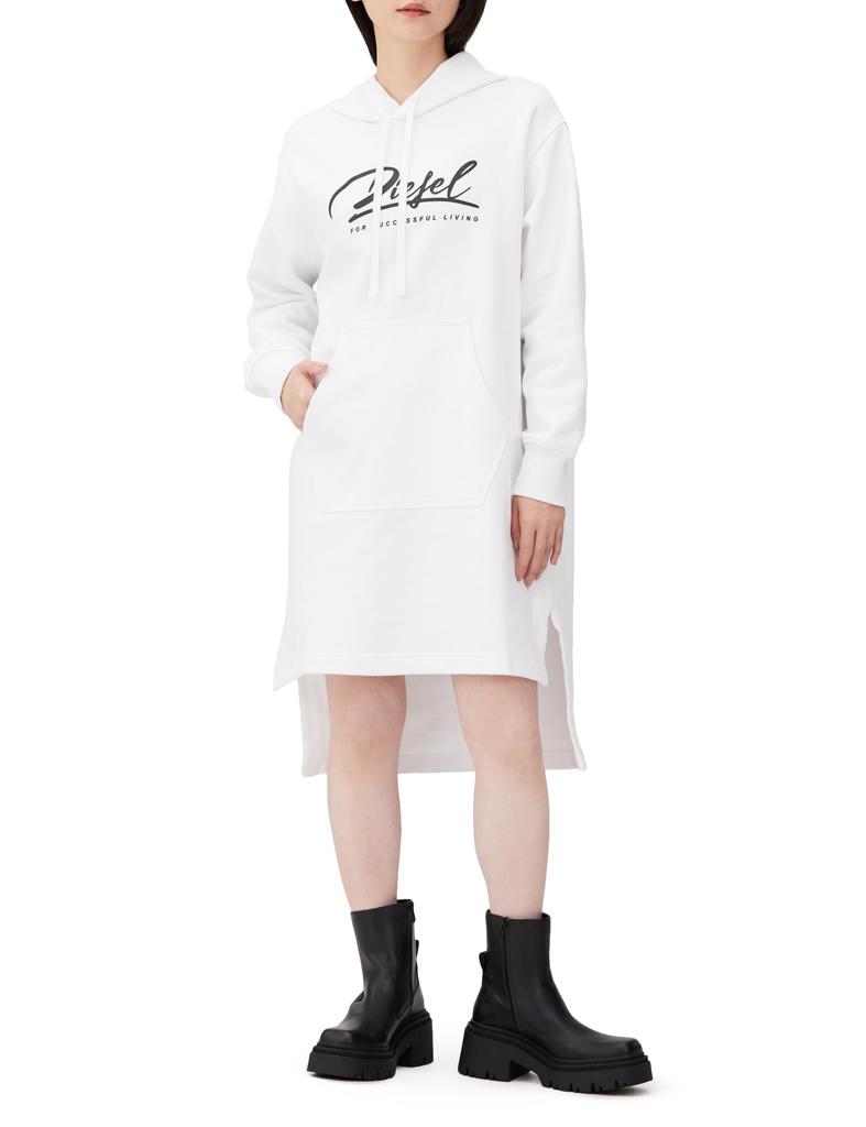 Diesel Dress ITALICO DRESS XXS White A13783RIAJH 100 Women's D-ILSE