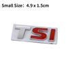 AGLNX1 3D Metal TSI Logo Car Rear Trunk Emblem Badge Decals Sticker For VW Volkswagen Tiguan Polo Golf 4 5 6 MK6 MK7 Jetta Passat B5 B6 QQ14