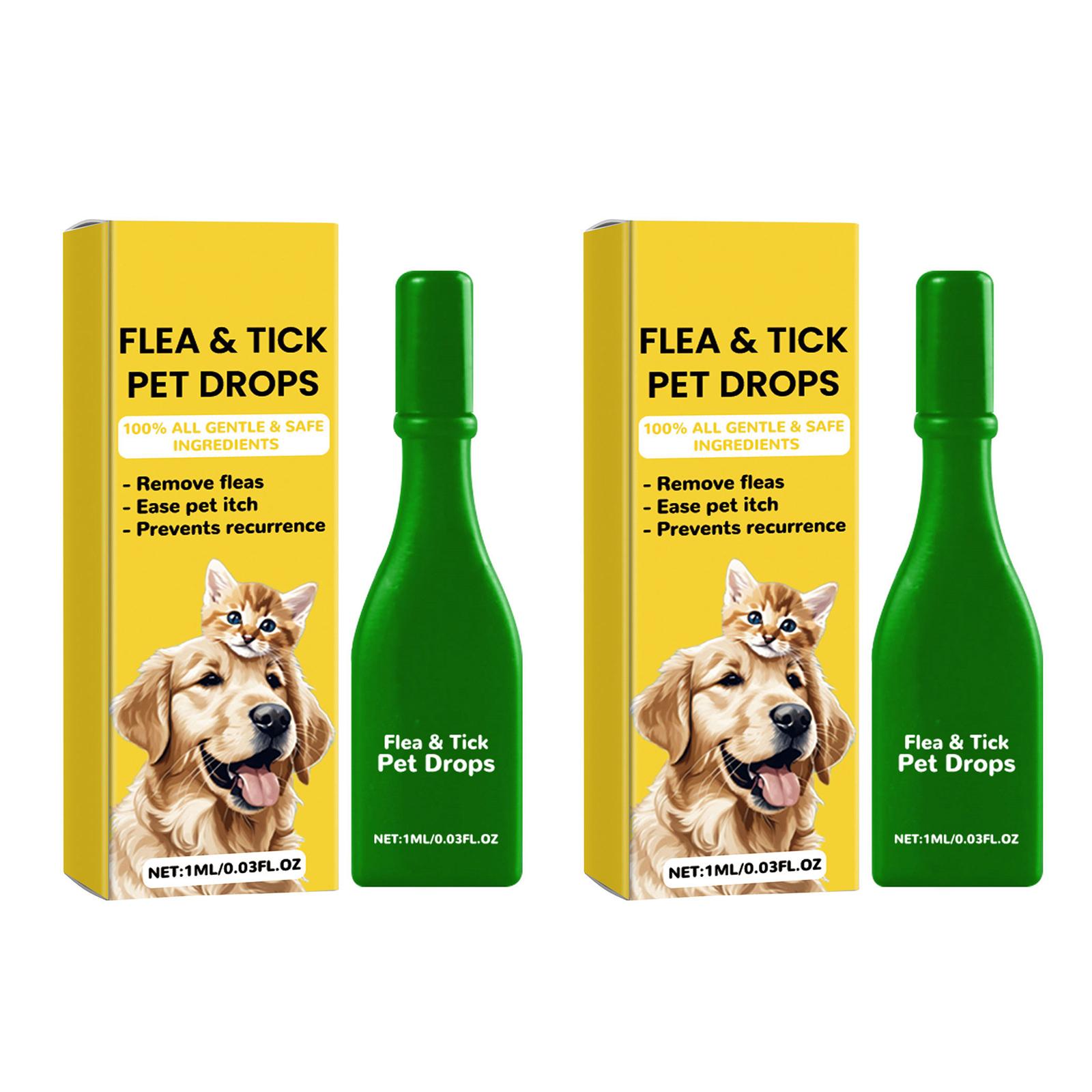 

1 мл Капли от блох для домашних животных Кошки Собаки Удалители блох Паразитов Облегчают Дискомфорт Средство для чистки от блох Дезодорирующий Натуральный ингредиент A2