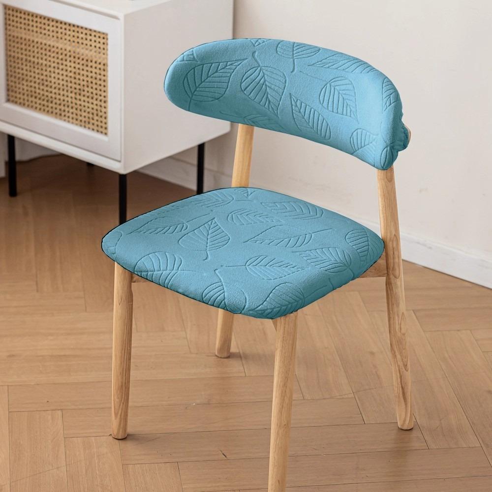Dustproof Curved Backrest Dining Chair Cover Split Type Stool Covers Chair Dust Cover  Household