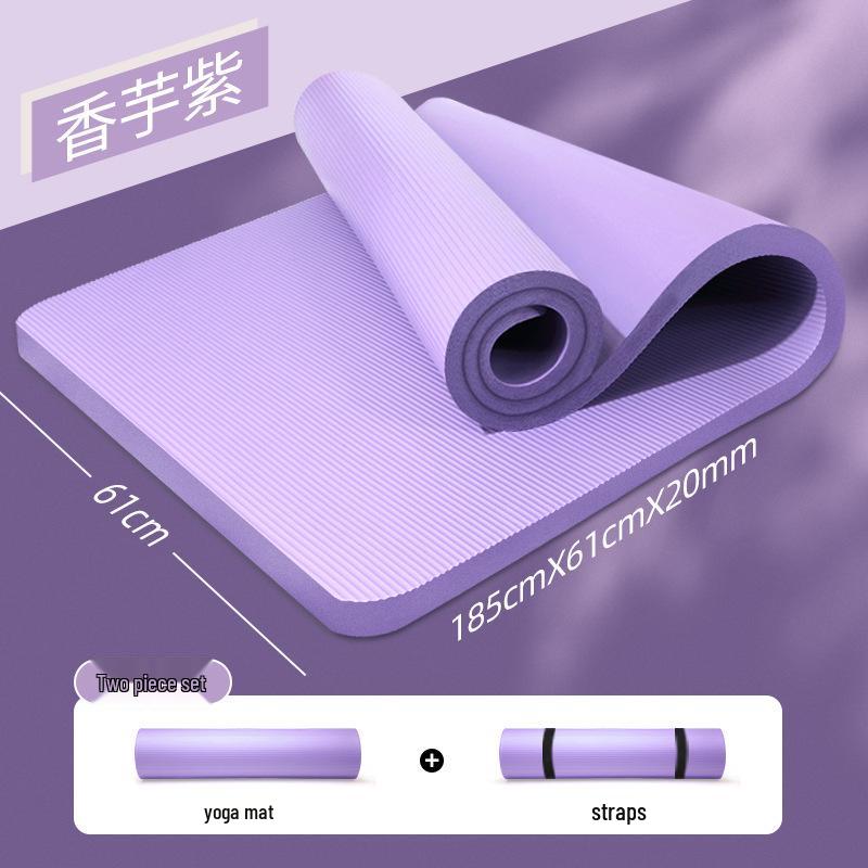 Extra Thick Non-Slip Dance & Yoga Mat for Women - Beginner s Home Fitness
