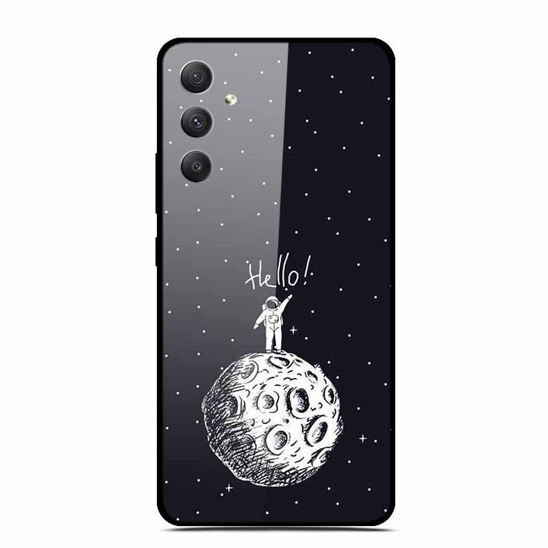 Starry Sky Tempered Glass Phone Case for Samsung A35 5G - Men's & Women's Models