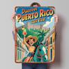 Discover Puerto Rico Travel Tin Poster Customized Retro Wall Art Vintage Metal Signs for Room Wand Deko Modern Home Decoration