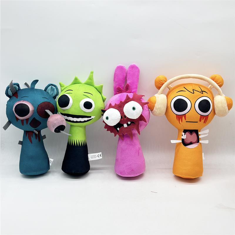 Rhythm Box Giocattoli di Peluche Divertenti di Alta Qualità Sprunki La Seconda Fase Bambola Terrificante Regali di Compleanno per Bambini