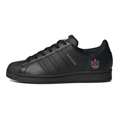 Originals Superstar Low Top Sneakers Damen Sneakers Schwarz FW3695